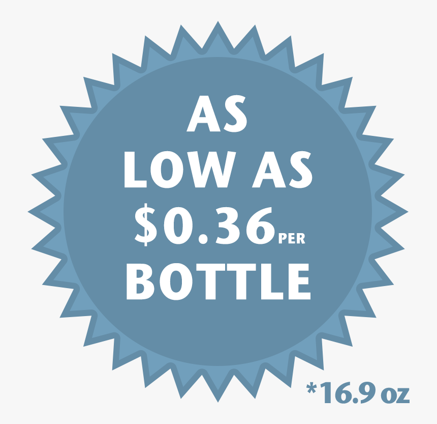 Cheap Private Label Water - Good Jobs, HD Png Download, Free Download