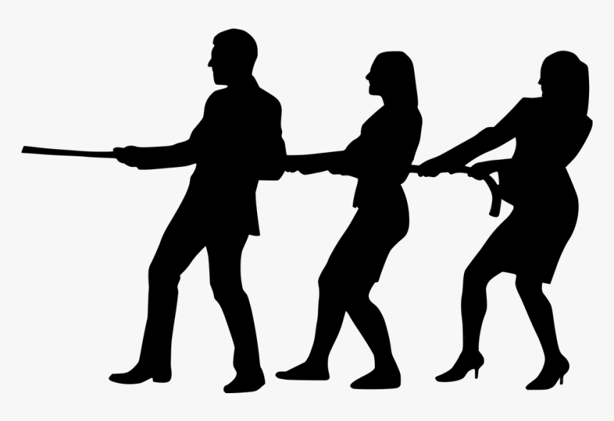 Silhouette, Friendship, Team, Teamwork, Team Building - Team Building Vector Png, Transparent Png, Free Download