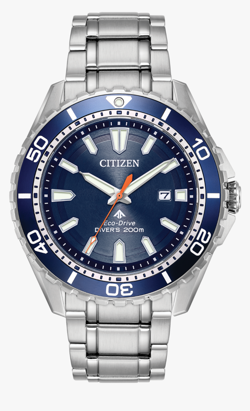 Citizen Bn0191 55l Eco Drive Promaster Diver Watch - Citizen Watch Blue Dial, HD Png Download, Free Download