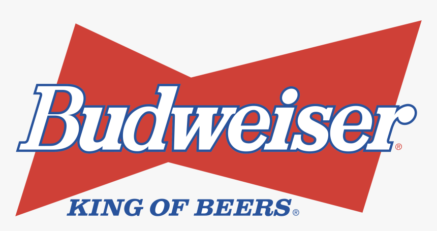 Budweiser 3 Logo Png Transparent - Budweiser The King Of Beers Transparent, Png Download, Free Download