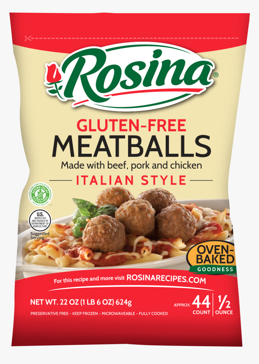 Rosina Gluten Free Meatballs, HD Png Download, Free Download