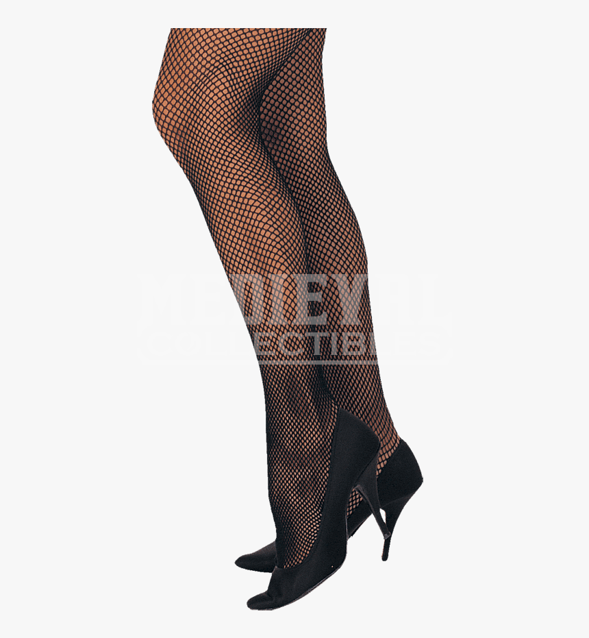 Womens Black Fishnet Tights - Tights, HD Png Download, Free Download