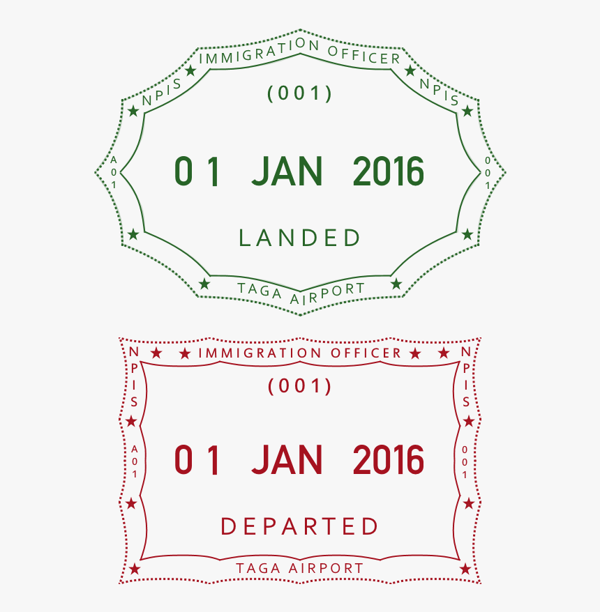 Png Library Download Stamp Transparent Passport - Passport Stamp Transparent Png, Png Download, Free Download