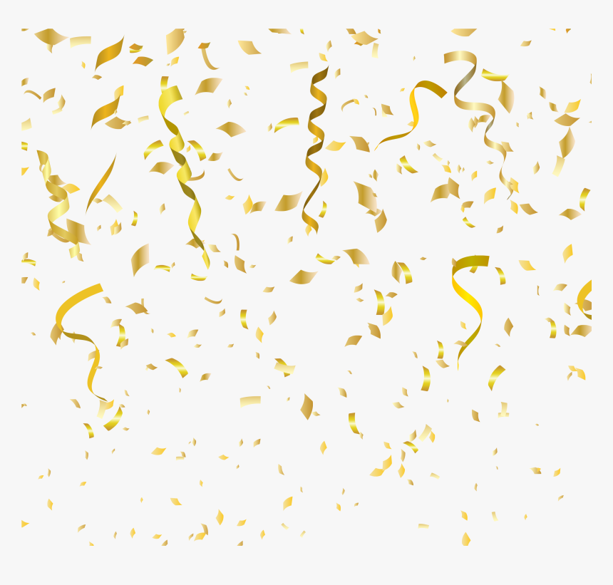 Gold Confetti Png Hd - Goimages Story