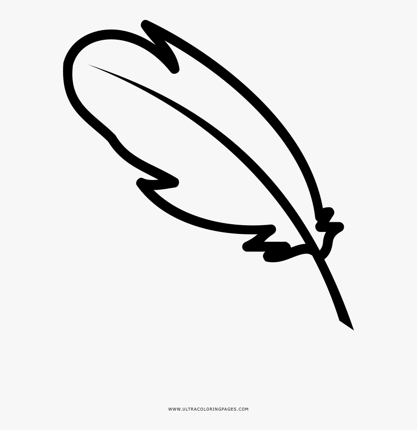 Quill Coloring Page - Coloring Images Of Quill, HD Png Download, Free Download