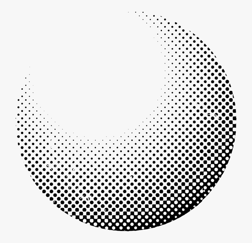 Halftone Computer Icons Color Gradient Black And White - Halftone Pattern Transparent Png, Png Download, Free Download