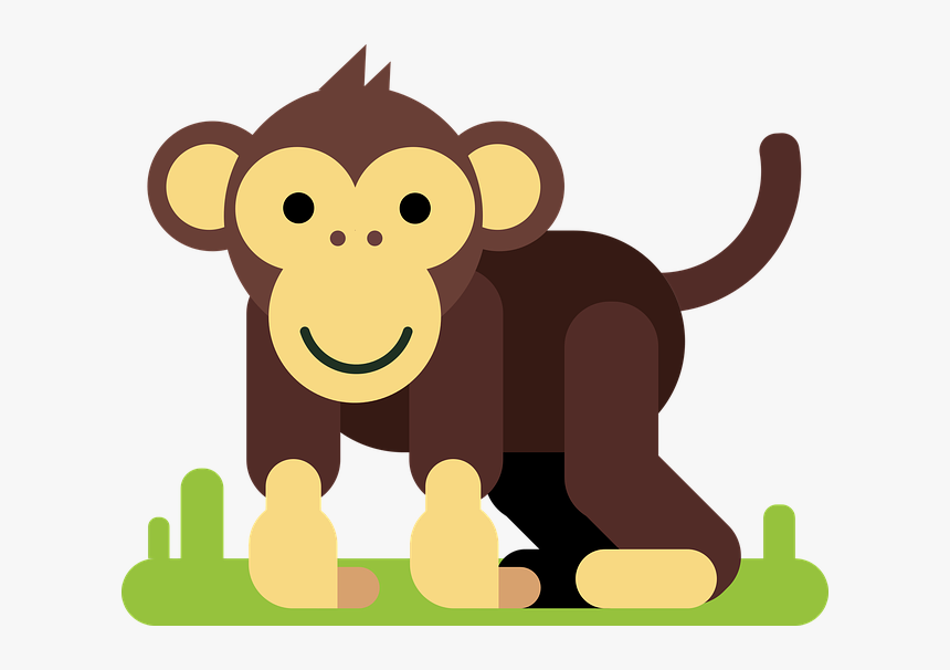 Monkey, Animal, Cartoon Character, Comic, Figure - Animals Cartoon Images Png, Transparent Png, Free Download