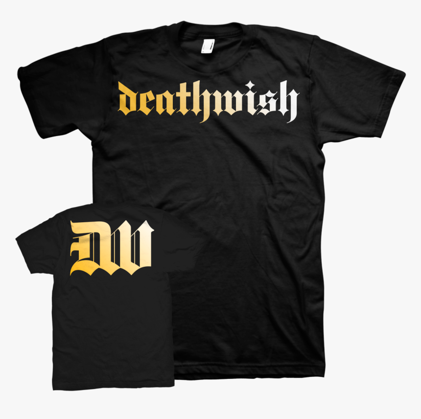 Deathwish "gradient Logo - Active Shirt, HD Png Download, Free Download
