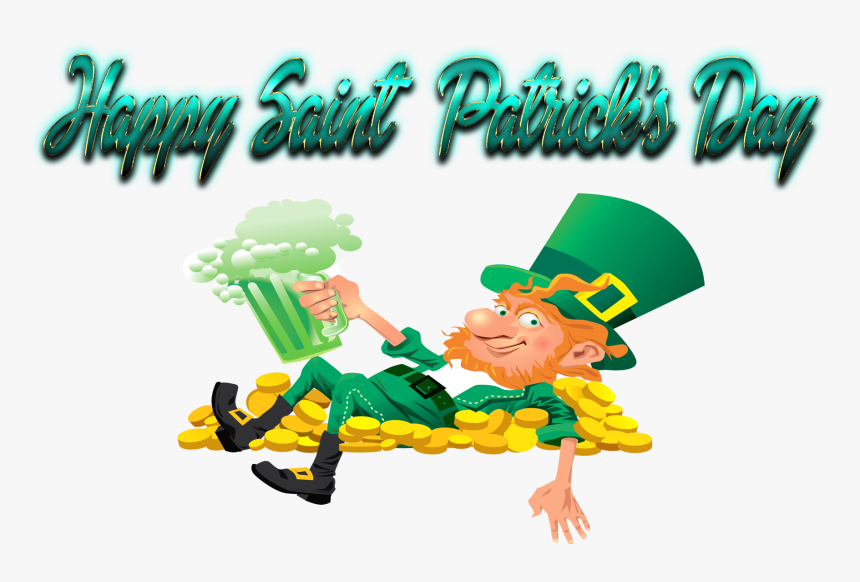 Happy Saint Patrick"s Day Name Logo Png - Leprechaun Png Transparent, Png Download, Free Download