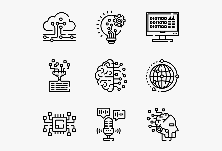Artificial Intelligence Icons - Ai Icon Free, HD Png Download, Free Download