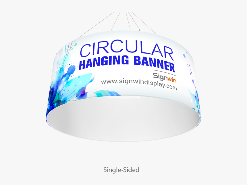 Circular Tube Hanging Banner Custom Printing - Fuji Packaging, HD Png Download, Free Download