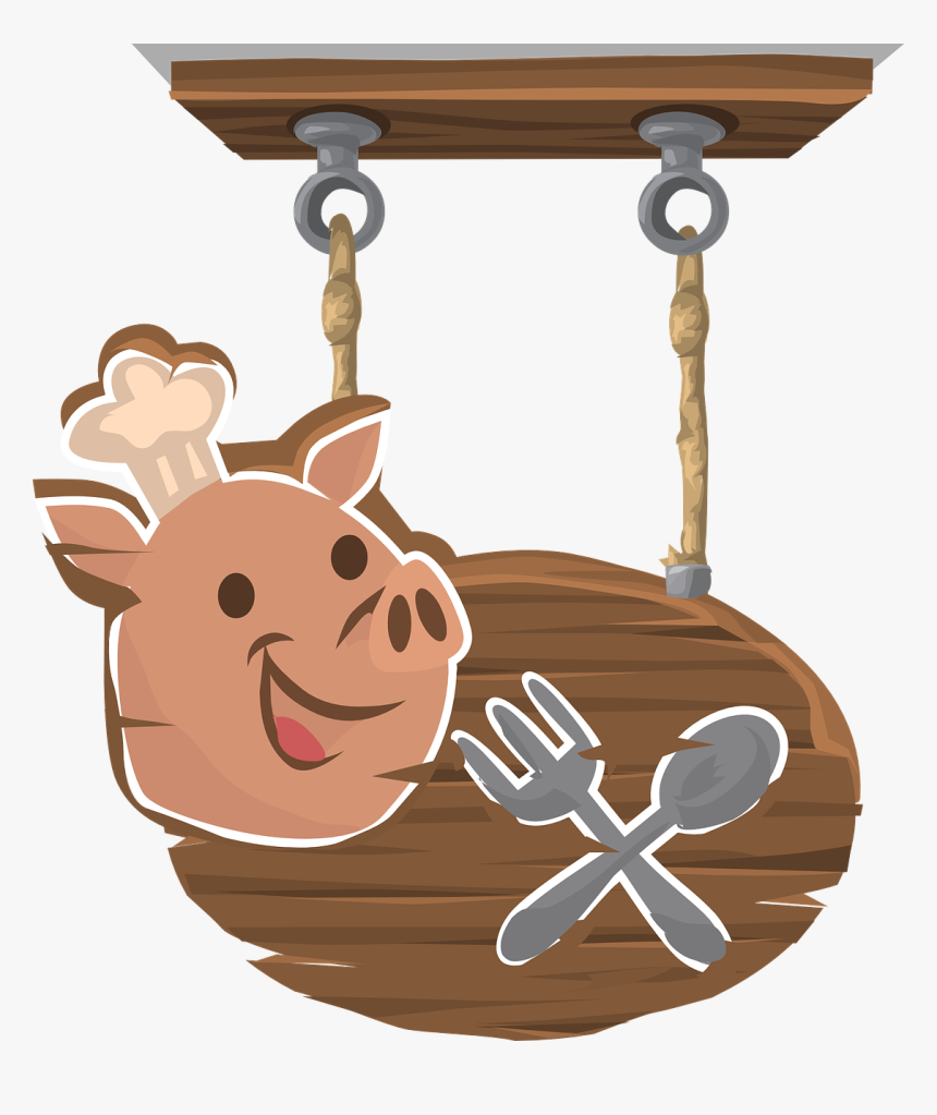 Puerco Caricatura Png, Transparent Png, Free Download