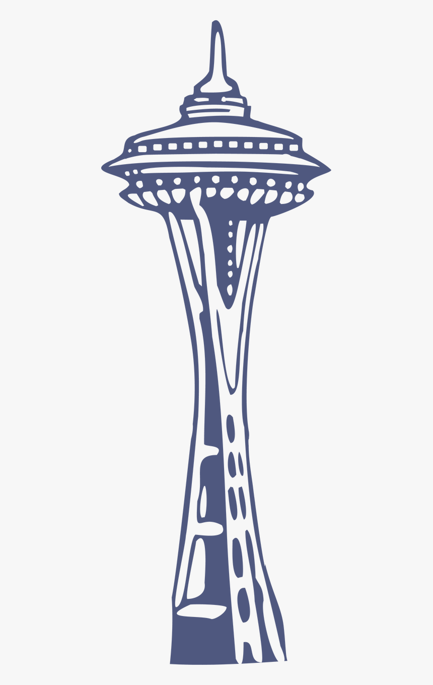 Space Needle Svg Cut File - Seattle Space Needle Tattoo, HD Png ...