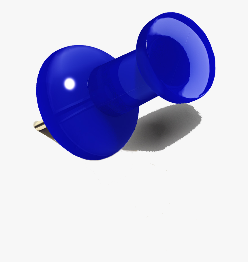 Drawing Pin Royalty-free Clip Art - Blue Push Pin Png, Transparent Png, Free Download