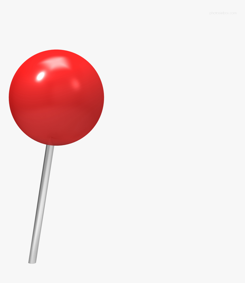 Red Push Pin , Png Download - Red Push Pin, Transparent Png, Free Download