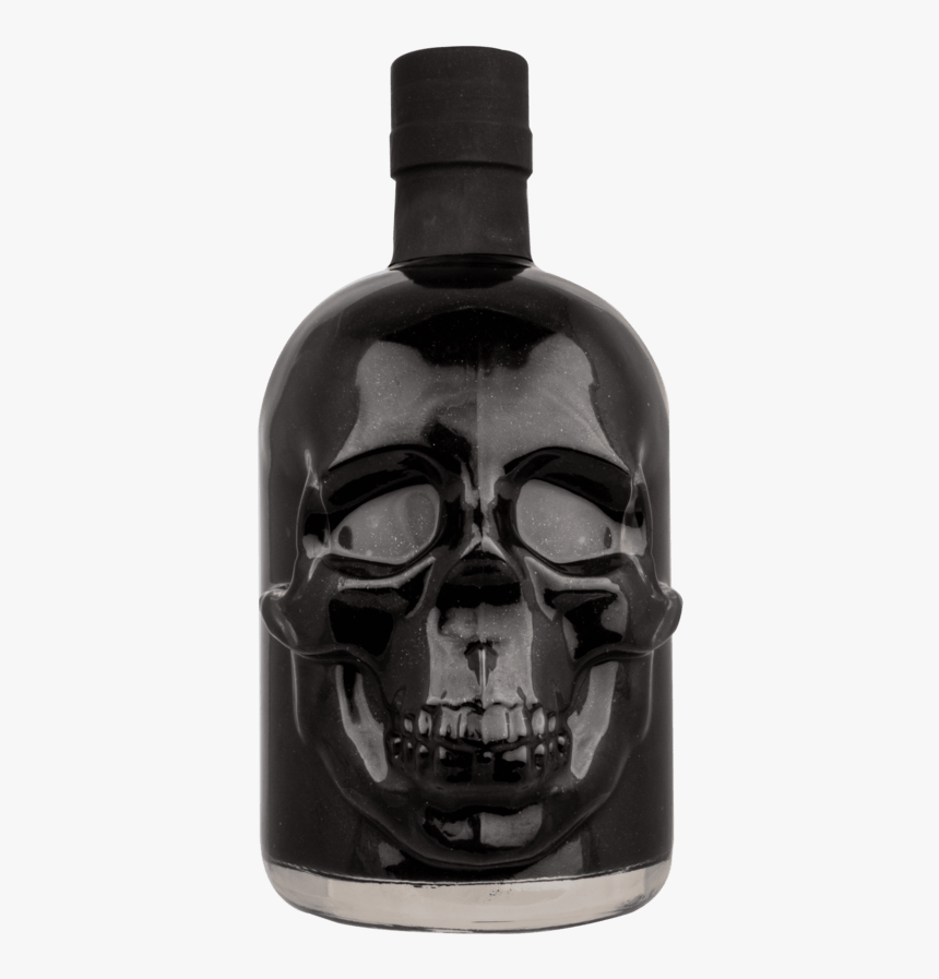 Black Gold-skull Hot Sauce - Glass Bottle, HD Png Download, Free Download