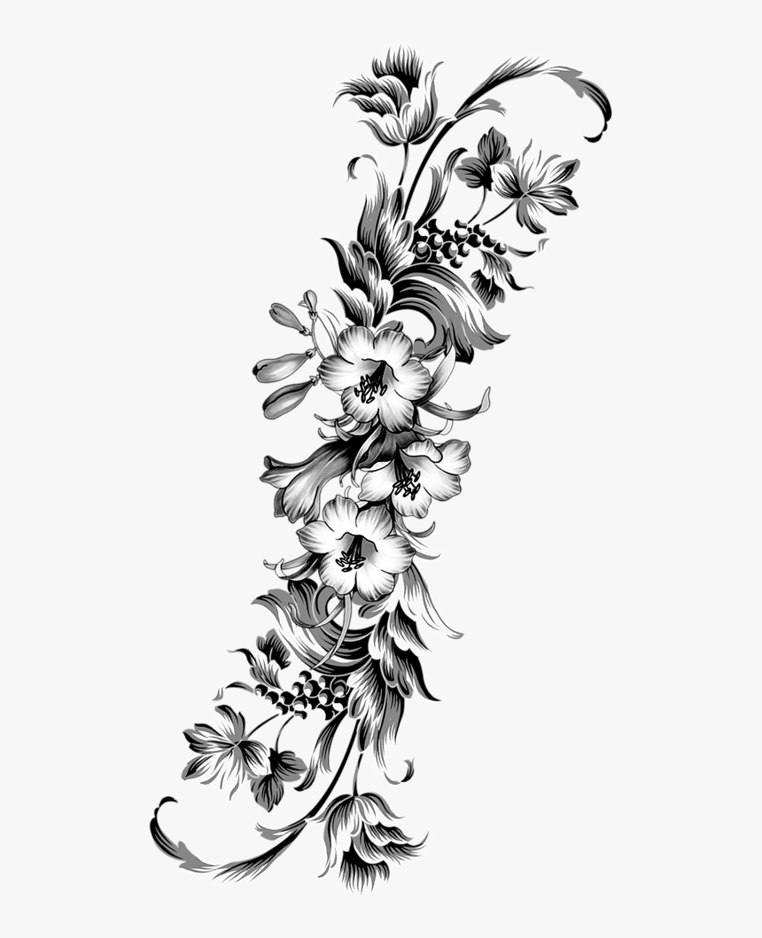 Graphic Library Stock Azalea Drawing Tatoo - Full Body Tattoo Png, Transparent Png, Free Download