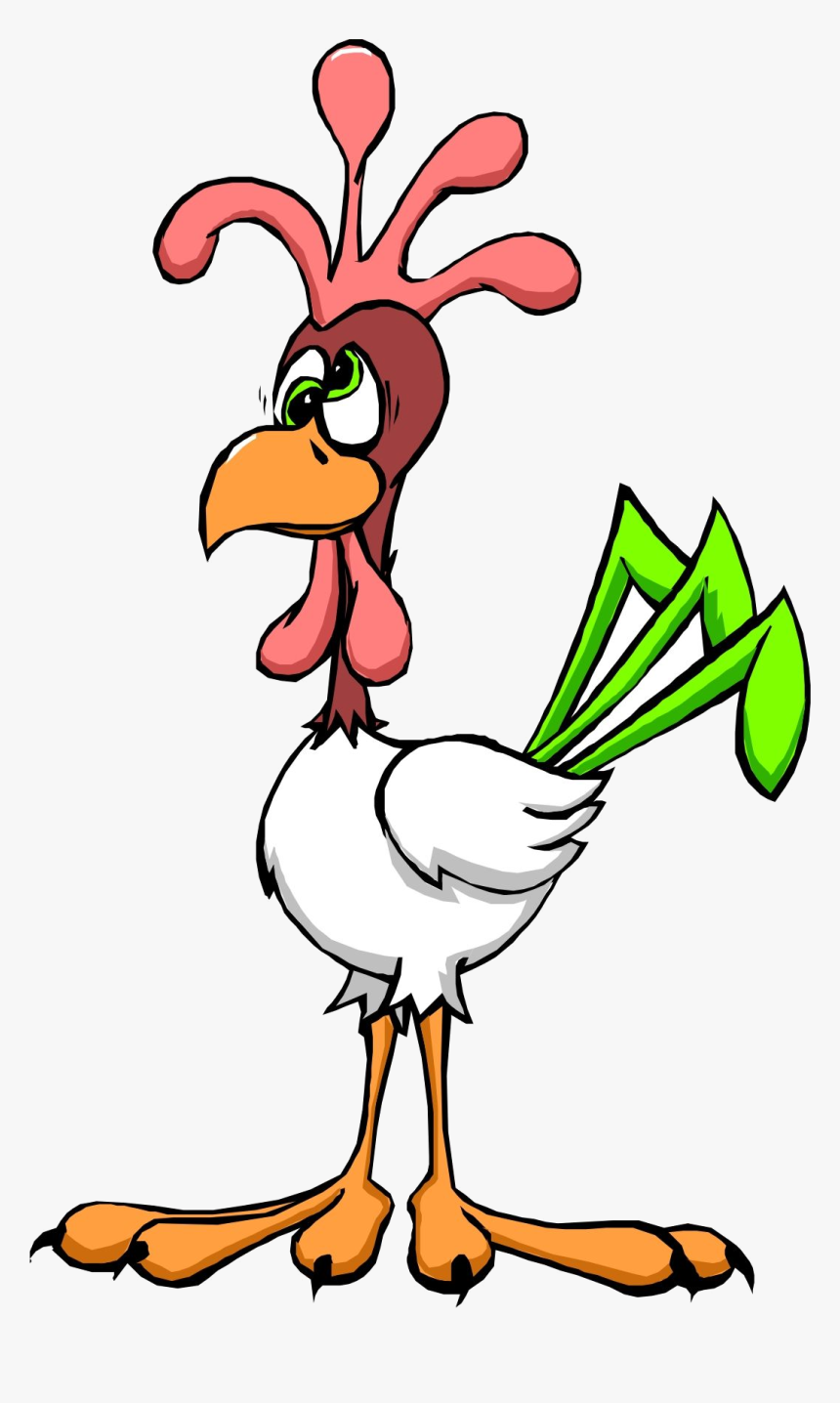 Chicken Cartoon Chickens Clipart Best Tatoo Pintura - Animated Chicken, HD Png Download, Free Download