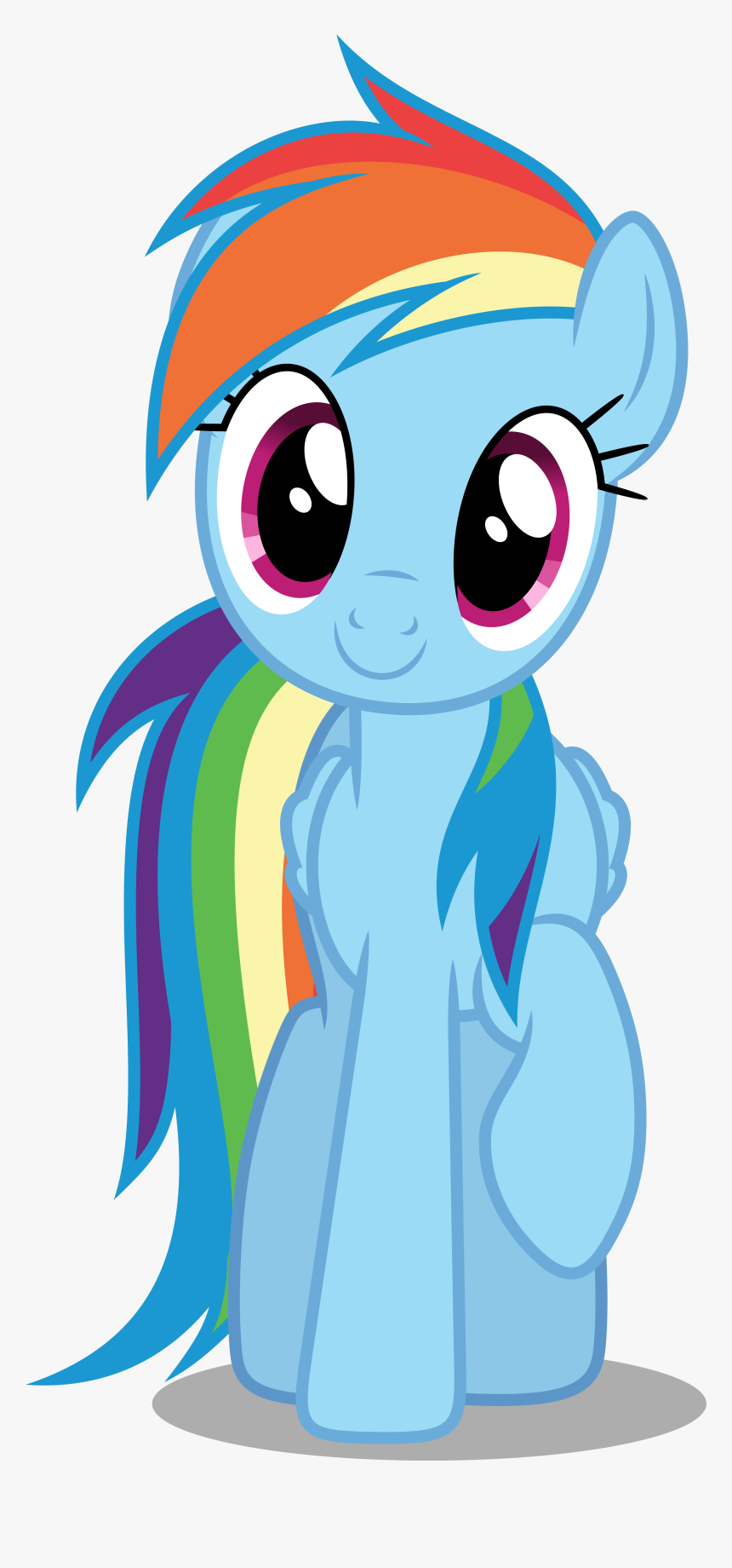 Vector Mlp Rainbow Dash Hug , Png Download - Mlp Rainbowdash Vector, Transparent Png, Free Download