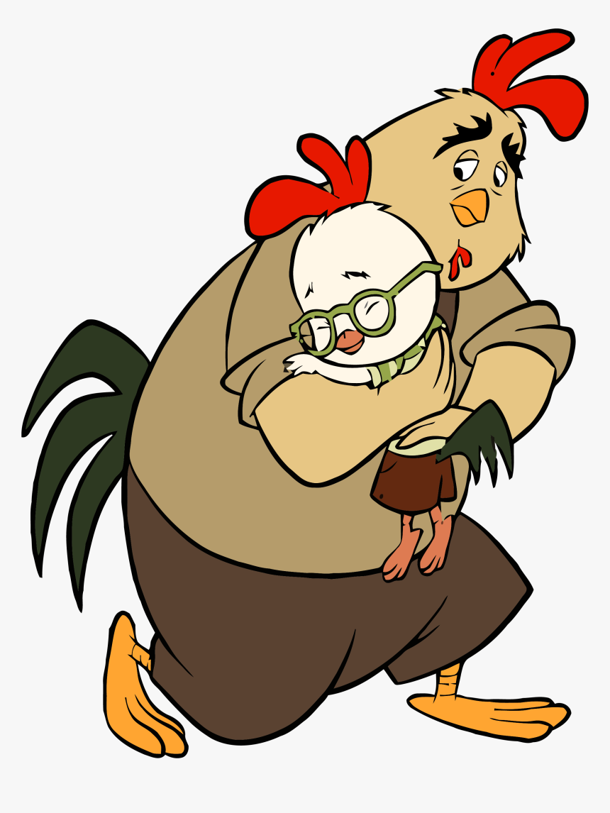 Chicken Little Buck Cluck Hug Clipart Png - Chicken Little And Buck Cluck, Transparent Png, Free Download