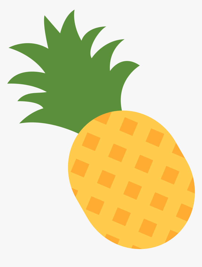 Lemons Clipart Pineapple - Pineapple Emoji Transparent, HD Png Download, Free Download