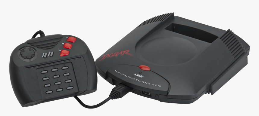 Atari Jaguar Console Set - Atari Jaguar, HD Png Download, Free Download