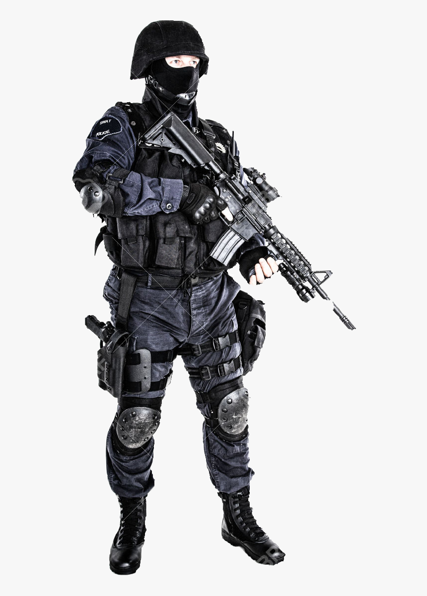 Swat Officer, HD Png Download, Free Download