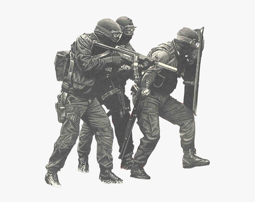 Transparent Swat Png - Tactical Team, Png Download, Free Download