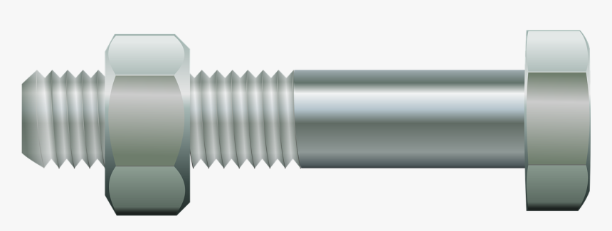 Transparent Screw Png - Clipart Nut And Bolt, Png Download, Free Download