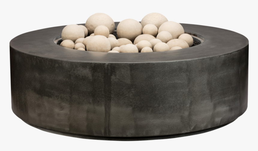 Block Infinity Precast Concrete Fire Pit, Hd Png Download - Ottoman, Transparent Png, Free Download