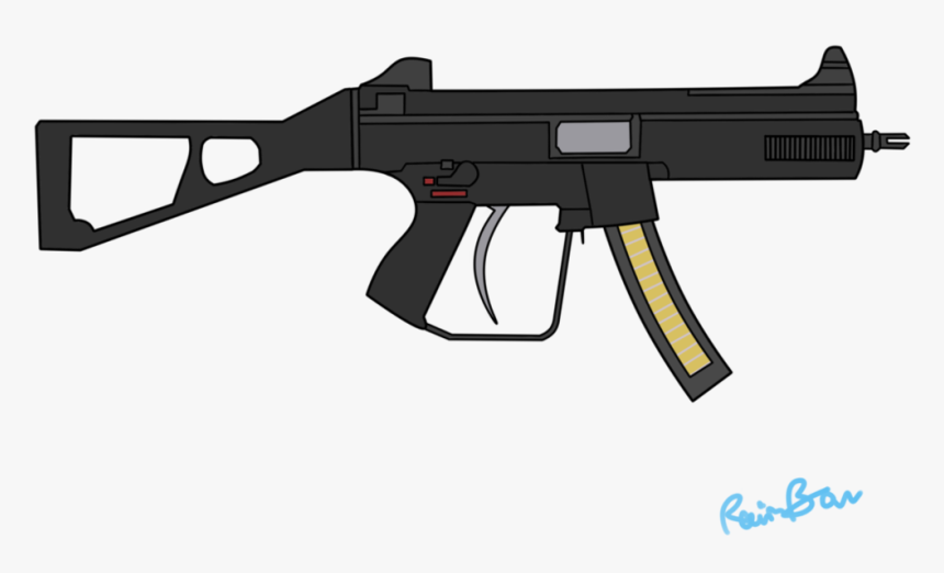 Png Freeuse Library 10mm Vector Swat - James Bond Ump 9, Transparent Png, Free Download