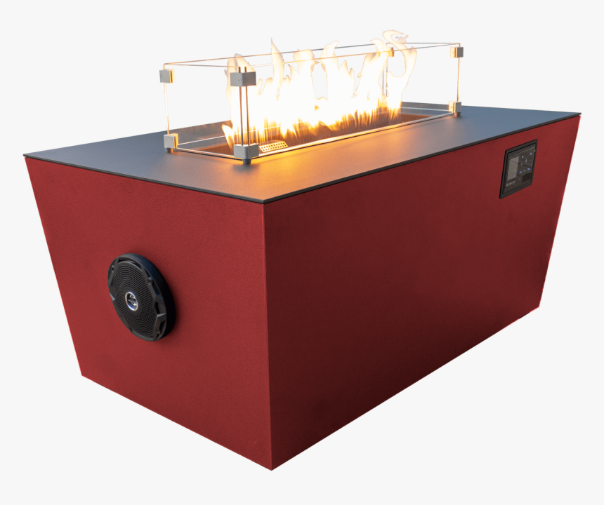 Echo Hue 24 Sound Reactive Fire Pit Desert Red - Table, HD Png Download, Free Download