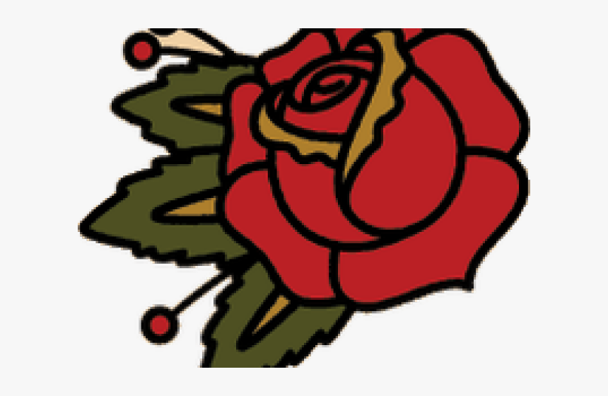 Rose Tattoo Clipart Picsart Png - Rose Tattoo Png, Transparent Png, Free Download