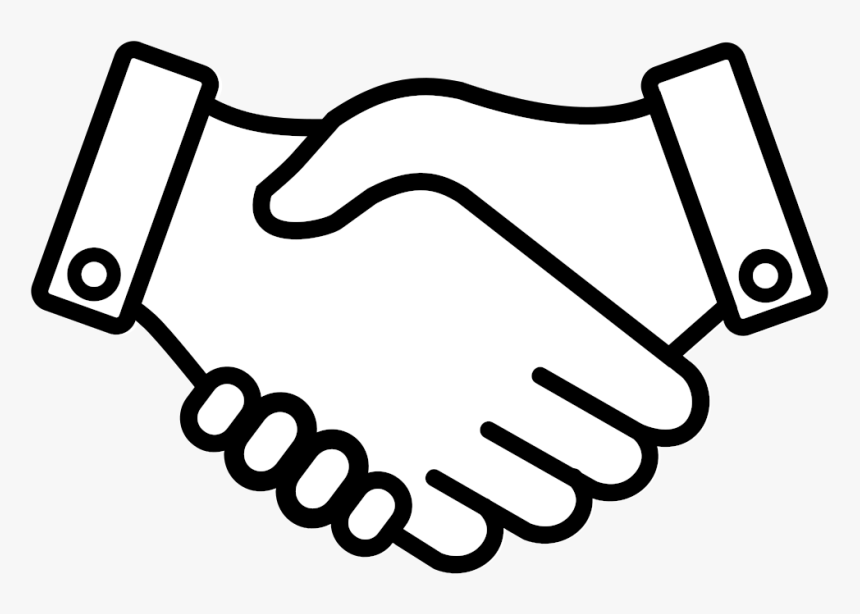 Handshake 002 Clip Arts - Shake Hand Icon Png, Transparent Png, Free Download