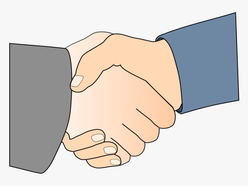 Handshake Vector Art - People Shaking Hands Clip Art, HD Png Download, Free Download