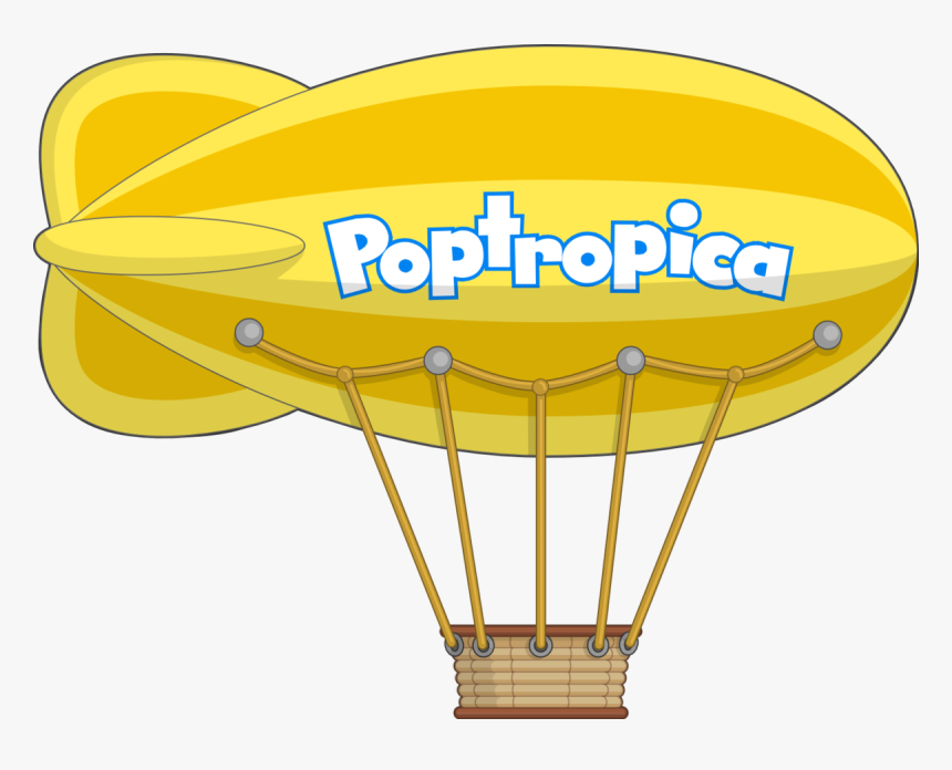 Poptropica Hot Air Balloon, HD Png Download, Free Download