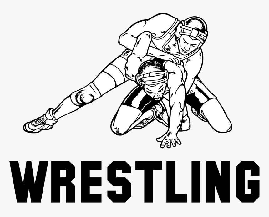 Transparent Wrestler Png - Wrestling Drawings, Png Download, Free Download
