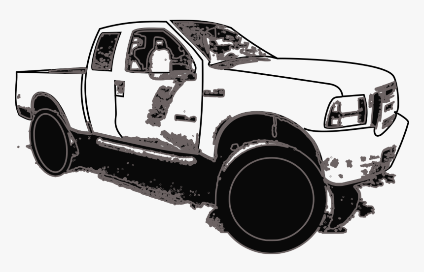 White Truck Png - Ford Truck Clip Art, Transparent Png, Free Download