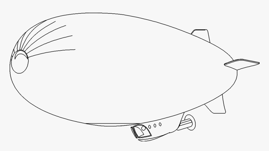 Blimp3d View"
 Class="mw 100 Mh 100 Pol Align Vertical - Line Art, HD Png Download, Free Download