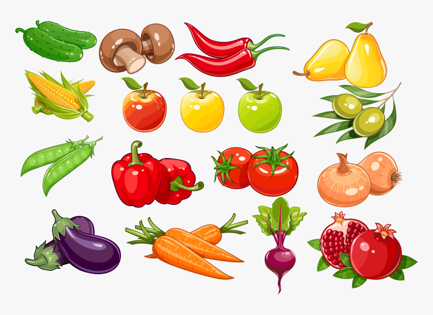 Vegan Food Vector Png, Transparent Png, Free Download