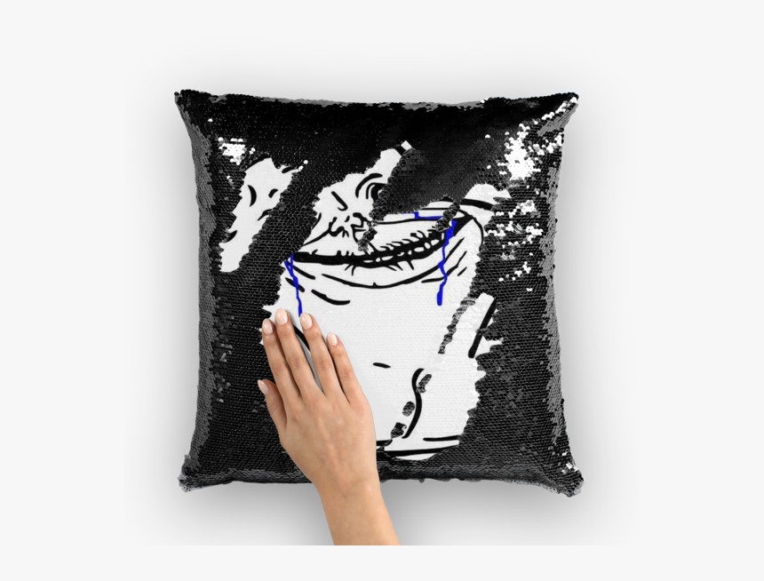 Forever Alone Face - Shrek Sequin Pillow, HD Png Download, Free Download