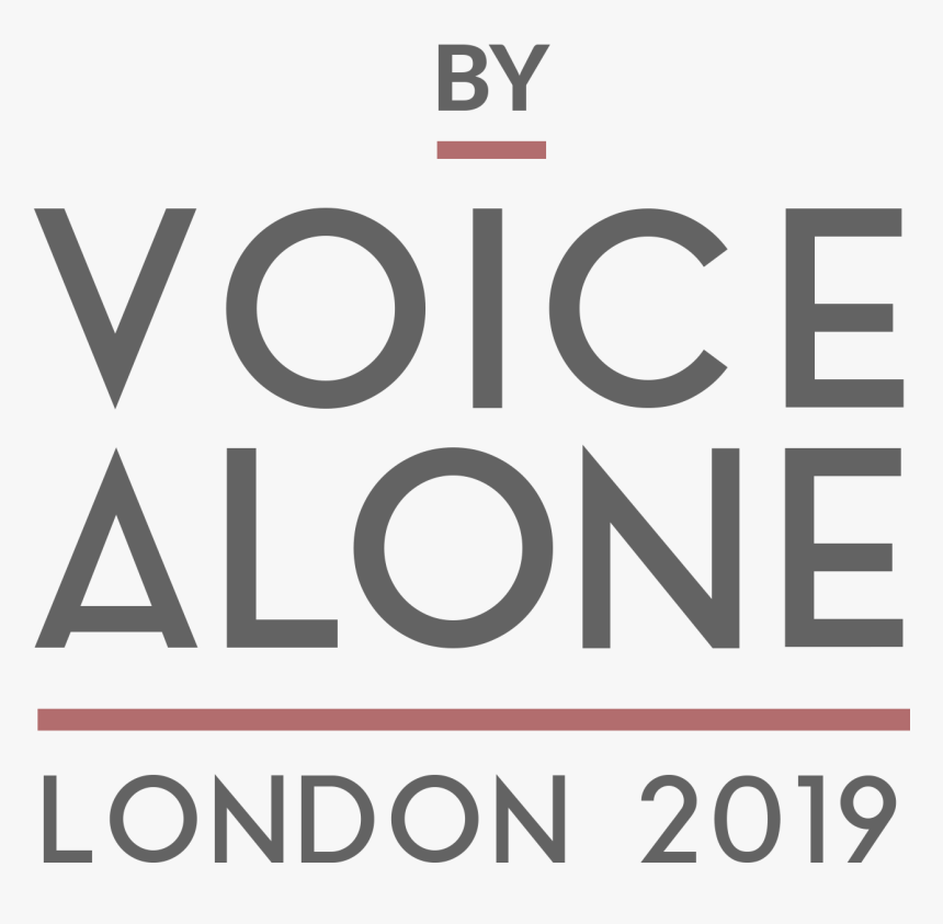 By Voice Alone Parallel - Signage, HD Png Download, Free Download