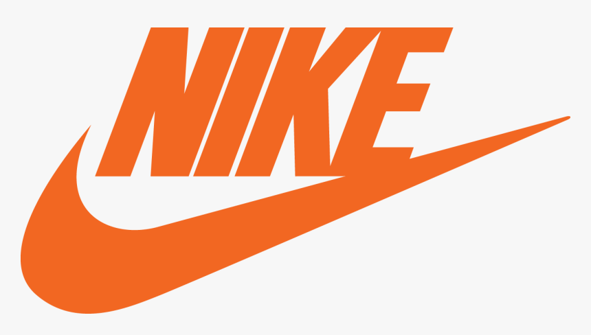 Nike Logo Png Orange, Transparent Png, Free Download