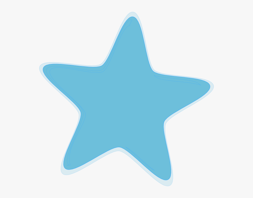 Transparent Blue Stars Png - Turquoise Star Clipart, Png Download, Free Download