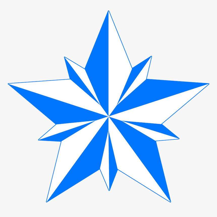 Blue Star Clipart - Blue Stars Dci Logo, HD Png Download, Free Download