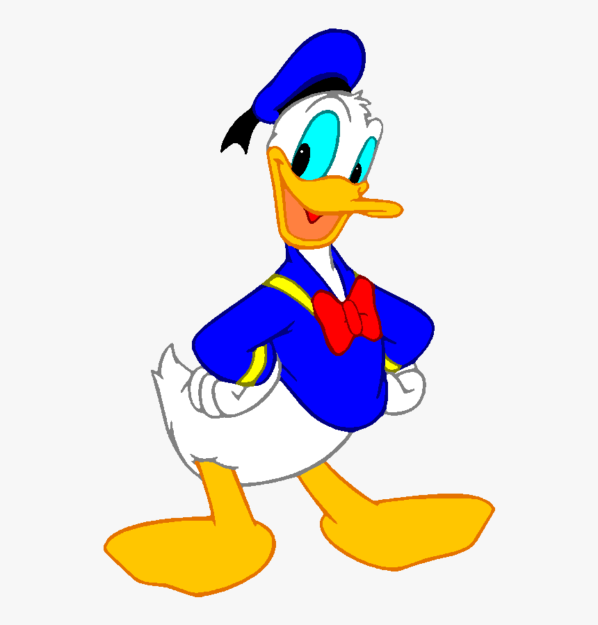 Donald Duck - Cartoon Characters Donald Duck, HD Png Download, Free Download