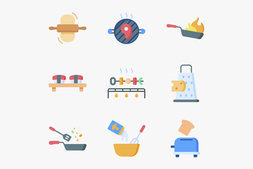 Flat Icon Kitchen Png, Transparent Png, Free Download