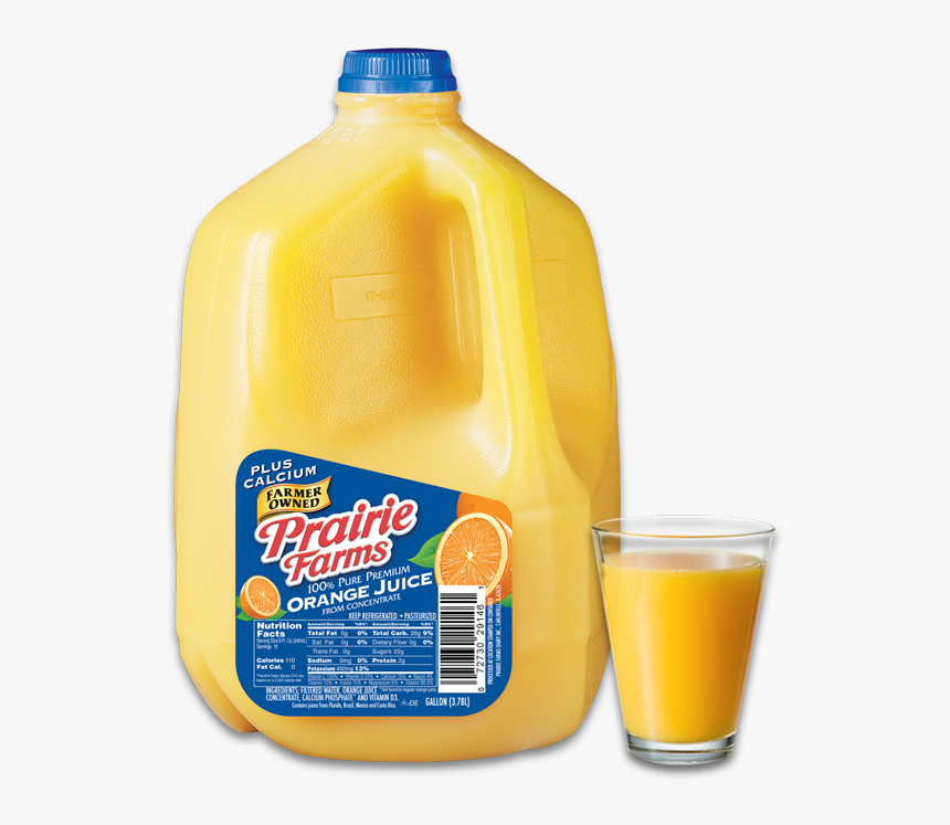 Orange Juice With Calcium - Calcium Juice, HD Png Download, Free Download