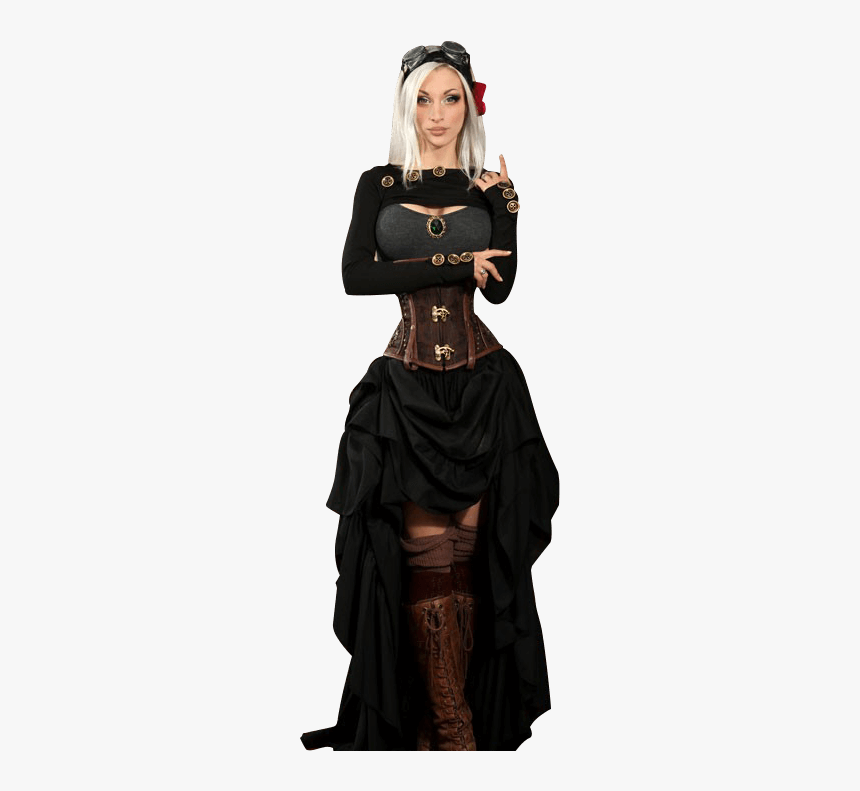 Skinny Steampunk Button Shrug - Steampunk Clothing, HD Png Download, Free Download