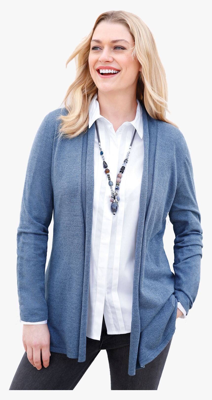 Women Shrug Photo Background - Cardigan, HD Png Download, Free Download